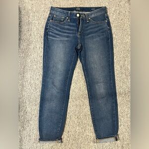 a.n.a Women's Skinny Jeans in Deep Blue
